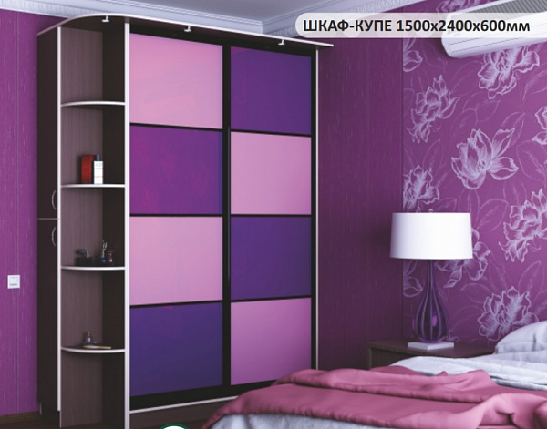 ШАФА-КУПЕ 1500х2400х600мм