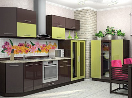 Кухня з фасадом Тренто (290 см + 120 см)