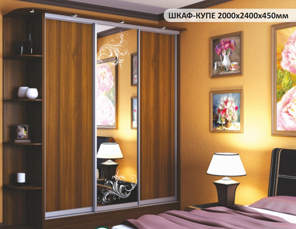 ШАФА-КУПЕ 2000х2400х450мм
