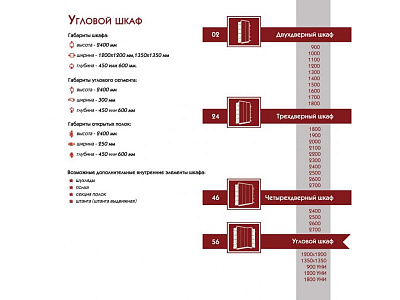 Шкаф-купе 3-х дверный