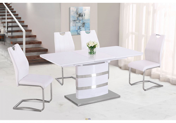 Стол обеденный Montana DT- 115 white
