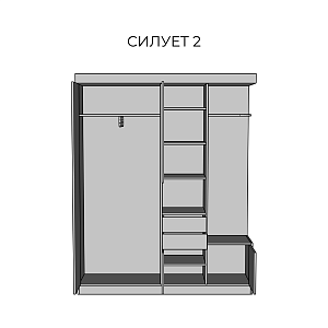 Прихожая Силуэт 2