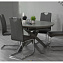 Стол обеденный Caezar T-7479 Grey Matt Ceramic HY04