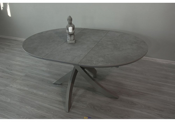 Стол обеденный Caezar T-7479 Grey Matt Ceramic HY04