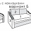 Диван Неаполь (с накладками)