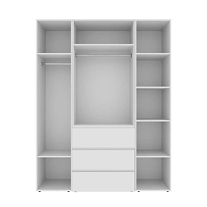 Шафа розпашна комбінована №1 Light 160x220x50 см