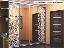 ШАФА-КУПЕ 2700х2400х450мм