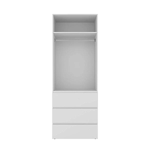 Шкаф распашный комбинированный №1 Light 160x220x50 см