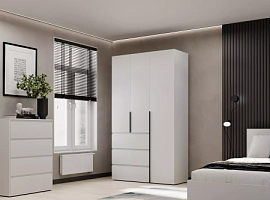 Шкаф распашный комбинированный №2 Light 120x220x50 см